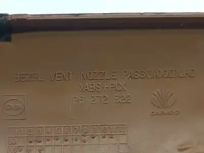 Pezzo di ricambio per auto di seconda mano console centrale per daewoo tacuma (u100) 1.6 riferimenti oem iam 96272822  