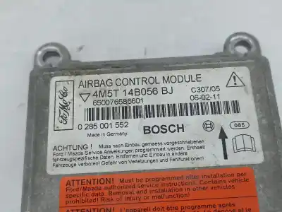 İkinci el araba yedek parçası hava yastigi kontrol ünitesi için ford focus ii (da_, hcp, dp) 1.6 tdci oem iam referansları 4m5t14b056bj  
