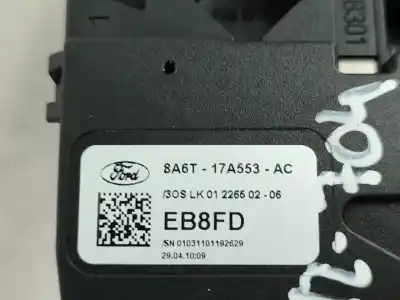Second-hand car spare part windshiel wiper switch for ford fiesta vi (cb1, ccn) 1.4 tdci oem iam references 8a6t17a553ac  