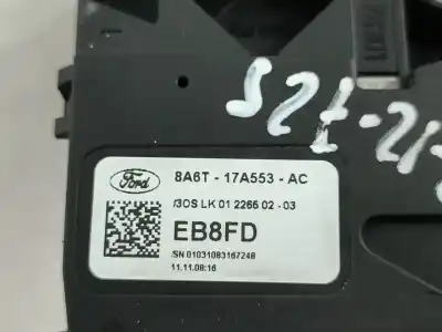 Peça sobressalente para automóvel em segunda mão comutador de limpa vidros por ford fiesta vi (cb1, ccn) 1.25 referências oem iam 8a6t17a553ac  