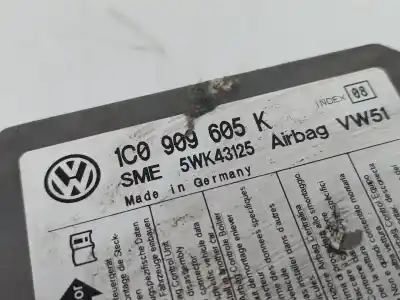Автозапчасти б/у блок управления подушками безопасности за skoda fabia i (6y2) 1.4 16v ссылки oem iam 1c0909605k  