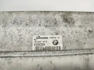 Peça sobressalente para automóvel em segunda mão intercooler por bmw 3 touring (e91) 320 d referências oem iam 779878802  