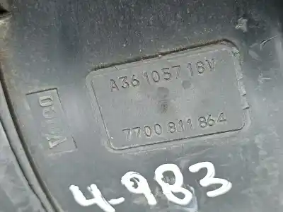 Peça sobressalente para automóvel em segunda mão motor de sofagem por renault 19 i chamade (l53_) 1.4 (l532, l53p) referências oem iam 7700811864  