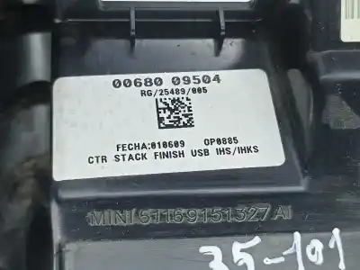 Автозапчастина б/у центральна консоль для mini mini (r56) one посилання на oem iam 0068009504  