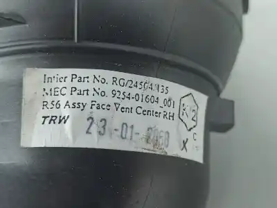 Автозапчасти б/у аэрационная решетка за mini mini clubman (r55) cooper d ссылки oem iam 925401604  