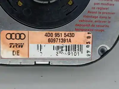Автозапчасти б/у кольцо подушки безопасности за audi a4 b5 avant (8d5) 1.8 t ссылки oem iam 4d0951543d  