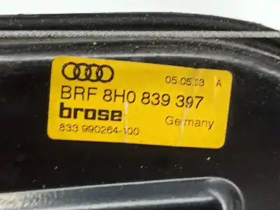Second-hand car spare part rear left window regulator for opel corsa c (x01) 1.7 di (f08 f68) oem iam references 8h0839397  