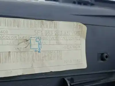 Автозапчастина б/у центральна консоль для seat leon (5f1) 1.5 tgi посилання на oem iam 5f1863283  