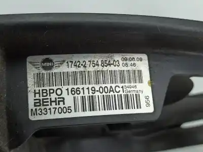 Автозапчастина б/у вентилятор опалення для mini mini (r56) one посилання на oem iam 1742275485403   Автозапчастина б/у вентилятор опалення для mini mini (r56) one посилання на oem iam 1742275485403