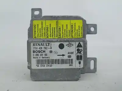 Pièce détachée automobile d'occasion boitier de commande d'airbag pour renault clio ii fase i (b/cb0) (1998->) 1.9 d (b/cb0e) références oem iam 7700426752b