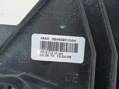 Автозапчастина б/у замок заднього правого дверя для skoda fabia ii hatchback (542, 5j) 1.6 tdi gasóleo 2010 5p посилання на oem iam 3b4839016ak  