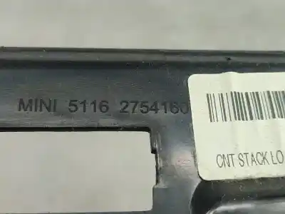 Автозапчастина б/у центральна консоль для mini mini (r56) cooper посилання на oem iam 51162754160   Автозапчастина б/у центральна консоль для mini mini (r56) cooper посилання на oem iam 51162754160