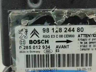 Автозапчасти б/у блок управления подушками безопасности за citroen c4 cactus van (0b_, 0p_) bluehdi 100 ссылки oem iam 9812824480  