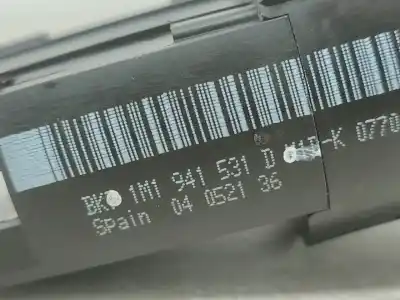 Автозапчастина б/у управління світлом для seat leon (1m1) 1.4 16v посилання на oem iam 1m1941531d  