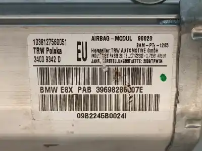 Peça sobressalente para automóvel em segunda mão airbag dianteiro direito por bmw 1 (e81) 118 d referências oem iam 39698286007e  