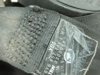 Автозапчасти б/у задний правый ремень безопасности за skoda fabia i hatchback (6y2) 1.4 16v gasolina 2022 5p ссылки oem iam 6y6857448e  