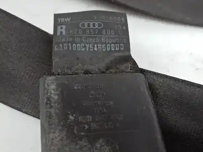 Автозапчастина б/у задній правий ремін безпеки для audi a2 (8z0) 1.4 tdi посилання на oem iam 8z0857806c  