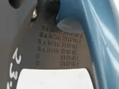 Автозапчастина б/у завнішня ручка задня ліва для audi a2 (8z0) 1.4 tdi посилання на oem iam   