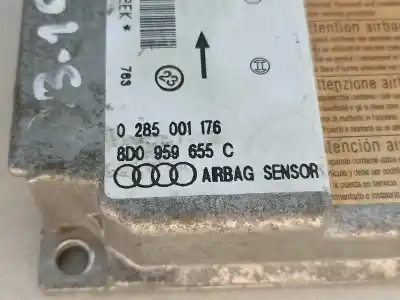 Автозапчастина б/у блок управління подушками безпеки для audi a4 b5 avant (8d5) 1.9 tdi посилання на oem iam 8d0959655c  