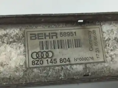 Peça sobressalente para automóvel em segunda mão intercooler por audi a2 (8z0) 1.4 tdi referências oem iam 8z0145804  