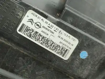 Second-hand car spare part right headlight for citroen jumpy iii furgoneta (v_) 1.5 bluehdi 120 oem iam references 9808567680  