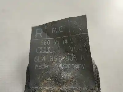 Автозапчастина б/у задній правий ремін безпеки для audi a3 (8l1) 1.6 посилання на oem iam 8l4857806a  