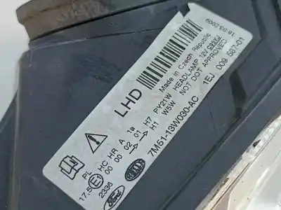 Автозапчастина б/у ліва фара для ford focus c-max (dm2) 1.8 tdci посилання на oem iam 7m5113w030ac  