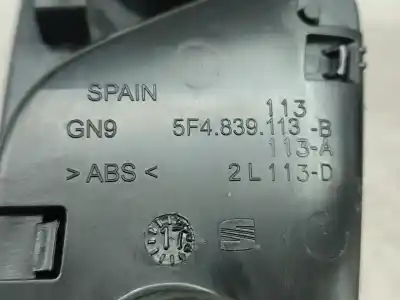 Автозапчасти б/у левая задняя внутренняя ручка за seat leon st (5f8) 1.6 tdi ссылки oem iam 5f4839113b  