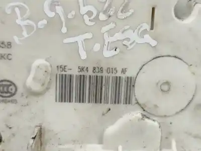 Second-hand car spare part rear left door lock for seat leon st (5f8) 1.6 tdi oem iam references 7pinos  