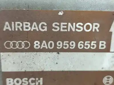Peça sobressalente para automóvel em segunda mão centralina de airbag por audi a4 b5 avant (8d5) 1.6 referências oem iam 8a0959655b  