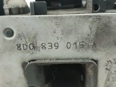 Автозапчастина б/у замок дверей заднього лівого для audi a4 b5 avant (8d5) 1.6 посилання на oem iam 8d0839015a  