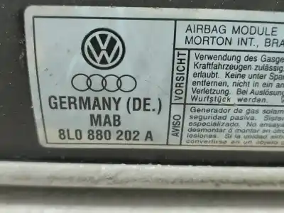 Second-hand car spare part front right air bag for audi a3 (8l1) 1.9 tdi oem iam references 8l0880202a  