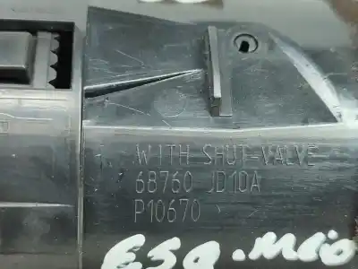 Peça sobressalente para automóvel em segunda mão grelha / difusor de ar por nissan qashqai / qashqai +2 i (j10, nj10, jj10e) 2.0 referências oem iam 68760jd10a  