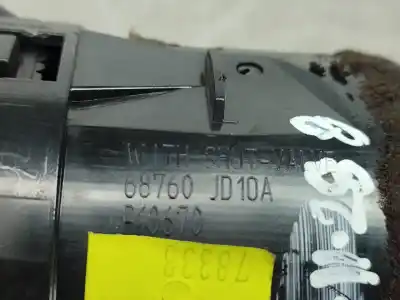 Peça sobressalente para automóvel em segunda mão grelha / difusor de ar por nissan qashqai / qashqai +2 i (j10, nj10, jj10e) 2.0 referências oem iam 68760jd10a  