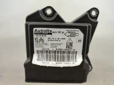 Автозапчастина б/у блок управління подушками безпеки для peugeot 308 sw ii (lc_, lj_, lr_, lx_, l4_) 1.5 bluehdi 130 посилання на oem iam 9807568180