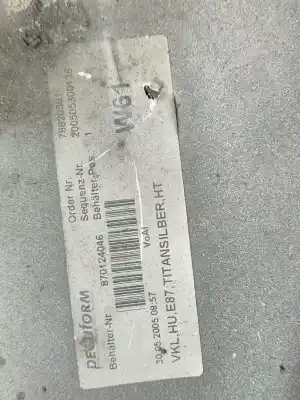 Second-hand car spare part rear bumper for bmw 1 (e87) 118 d oem iam references   