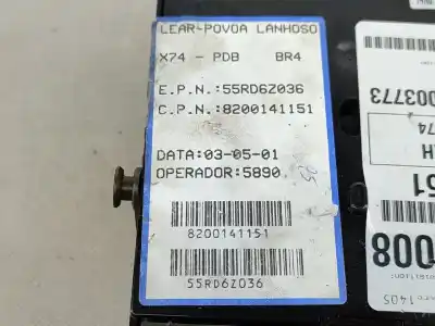 Second-hand car spare part fuse box unit for renault laguna ii (bg0/1_) 1.8 16v (bg0b. bg0m) oem iam references 8200004201e  