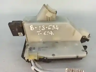 Peça sobressalente para automóvel em segunda mão fechadura da porta traseira esquerda por peugeot 2008 i (cu_) 1.6 bluehdi 100 referências oem iam 9812501280