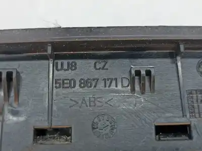 Автозапчастина б/у передні вікний вмикач для skoda octavia iii break (5e5) 1528 ak gasóleo 2015 5p посилання на oem iam 5e0959851  