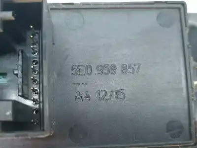 Автозапчастина б/у передні вікний вмикач для skoda octavia iii break (5e5) 1528 ak gasóleo 2015 5p посилання на oem iam 5e0959851  