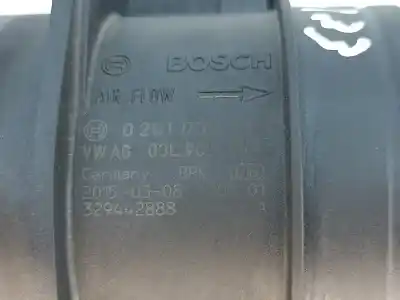Автозапчастина б/у витратомір повітря для skoda octavia iii break (5e5) 1528 ak gasóleo 2015 5p посилання на oem iam 0281002956  