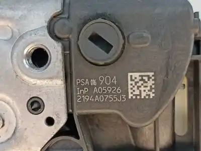 Автозапчасти б/у замок задней левой двери за citroen c4 cactus van (0b_, 0p_) bluehdi 100 ссылки oem iam psa016904  