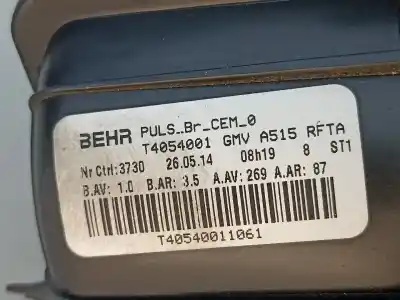 Автозапчастина б/у тепловий двигун для citroen c4 cactus van (0b_, 0p_) bluehdi 100 посилання на oem iam t4054001  