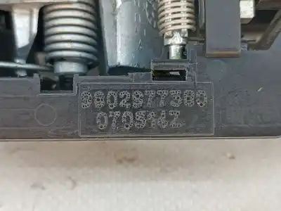 Автозапчастина б/у завнішня ручка задня ліва для citroen c4 cactus van (0b_, 0p_) bluehdi 100 посилання на oem iam 9802977380  