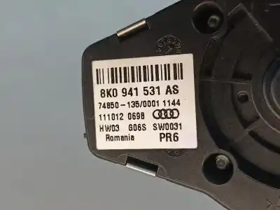Автозапчастина б/у управління світлом для audi a4 b8 avant (8k5) 2.0 tdi посилання на oem iam 8k0941531as  