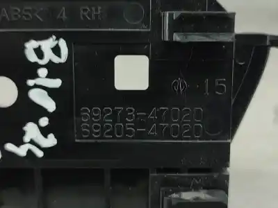 Автозапчасти б/у внутри передней правой ручки за toyota prius hatchback (_w2_) 1.5 hybrid (nhw20_. nhw20r) híbrido (gasolina) 2007 5p ссылки oem iam 6927347020  