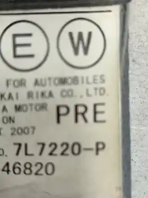 Автозапчасти б/у правый передний ремень безопасности за toyota prius hatchback (_w2_) 1.5 hybrid (nhw20_. nhw20r) híbrido (gasolina) 2007 5p ссылки oem iam 7l7220p  