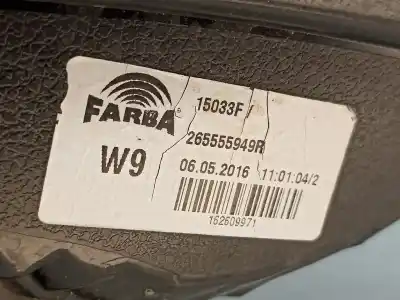 Автозапчасти б/у левый задний фонарь за renault twingo iii (bcm_) 0.9 tce 90 ссылки oem iam 265555949r  