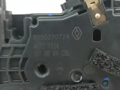 Автозапчастина б/у замок заднього правого дверя для renault captur i (j5_, h5_) blue dci 95 посилання на oem iam 805027072r   Автозапчастина б/у замок заднього правого дверя для renault captur i (j5_, h5_) blue dci 95 посилання на oem iam 805027072r