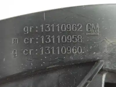 Автозапчасти б/у левая задняя внутренняя ручка за opel corsa c (x01) 1.2 (f08 f68) ссылки oem iam 13110962  